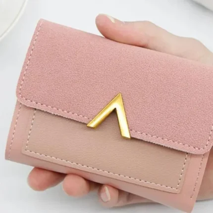 A sleek and stylish Venus wallet with a smooth leather finish.